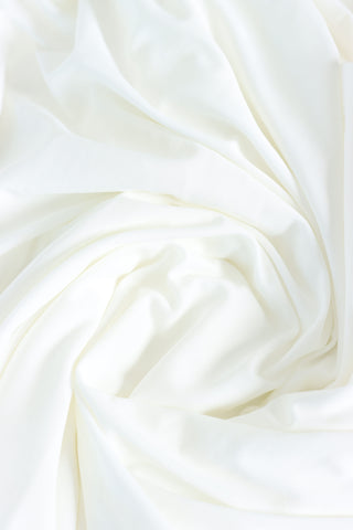 Premium jersey stone scarf white