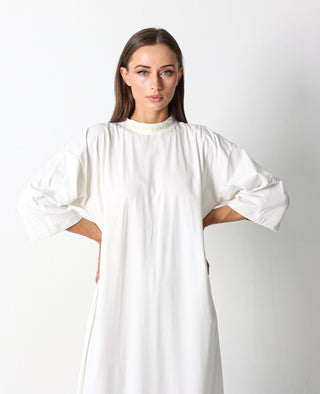 Shirt dress off white 